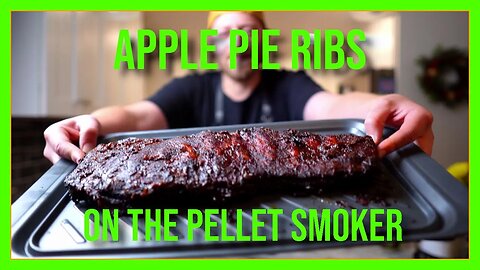 How to smoke BBQ Apple Pie Spare Ribs on the pellet grill - Could be my new fall favorite ribs!