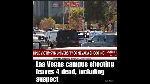 Las Vegas police: 3 dead, 1 injured after Wednesday shooting at UNLV