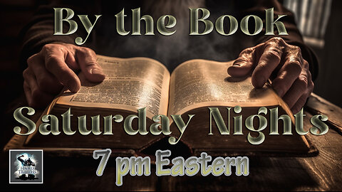 8) Thou shalt not steal: on this weeks Bible Study "By the Book" 7 pm Eastern