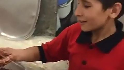 12-year-old Iranian boy who works like a man - Tehran