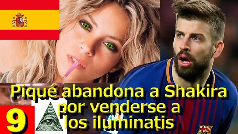 ESPAÑOL · Piqué abandona a Shakira por venderse a los iluminatis || RESISTANCE ...-