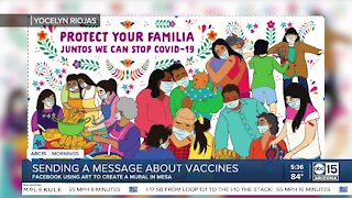 Mesa mural hopes to send message about vaccines