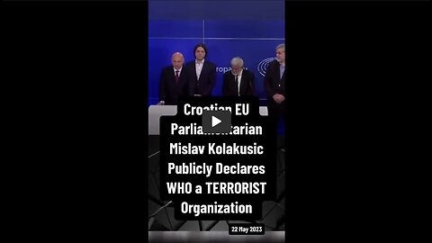 Croatian politician calls WHO a TERRORIST organization