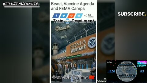Beast, Vaccine, Agenda @nd FEMA Camps. Train🚆Derailment With Genocide In China... #VishusTv 📺