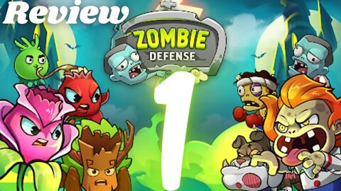 Zombie Defense - Plants War - Merge idle games Review Gameplay #1