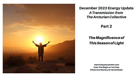 December 2023 Marinades: The Magnificence of This Season of Light