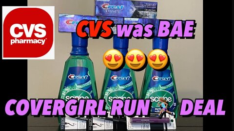 CVS was BAE | COVERGIRL RUN 🏃🏽‍♀️ DEAL #cvs #rundeal #free