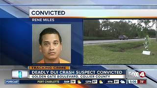 Deadly DUI Crash Suspect Convicted