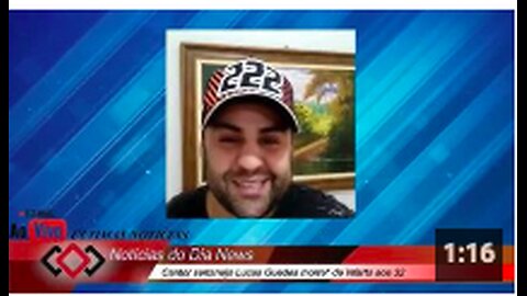 32yo Portuguese Singer Lucas Guedes - "dies suddenly" due to cardiac arrest