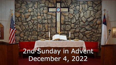 2nd Sunday in Advent - December 4, 2022 - Prepare the Way of the Lord - Matthew 3:1-12