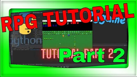 Pygame RPG Tutorial part 2 | Python 2022 | Create new modules and Player