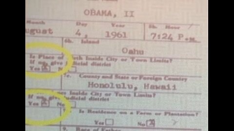 Barry Soetoro's birth certificate - proven forgery