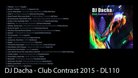 DJ Dacha - Club Contrast 2015 - DL110