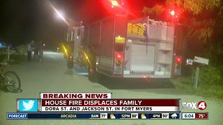 Residents and pets safe after Fort Myers house fire
