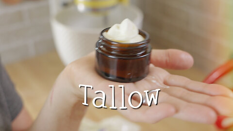 Learn to make an EASY tallow balm.
