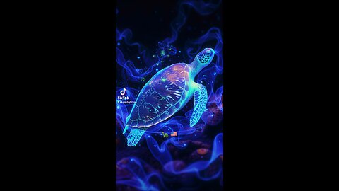 Psychedelic Turtles Midjourney Prompt