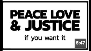 Peace Love & Justice If You Want It | Greg Reese