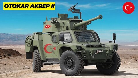Otokar Akrep II: Türkiye First Debut Electric Armoured Vehicle