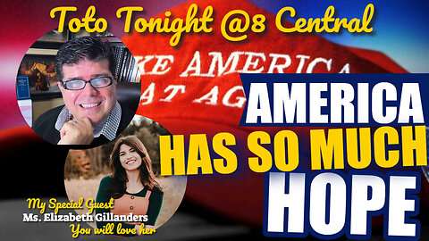 Toto Tonight LIVE @8 Central 6/20/23 "AMERICA HAS SO MUCH HOPE"