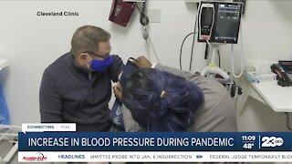 Increase in blood pressure during the pandemic