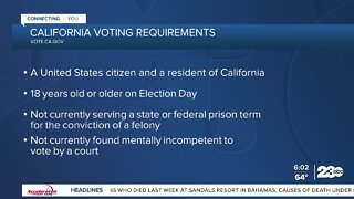 23ABC In-Depth: Who can vote in California?