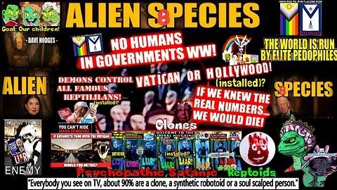 SGT REPORT - ALIEN SPECIES -- Dave Hodges