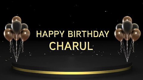 Wish you a very Happy Birthday Charul