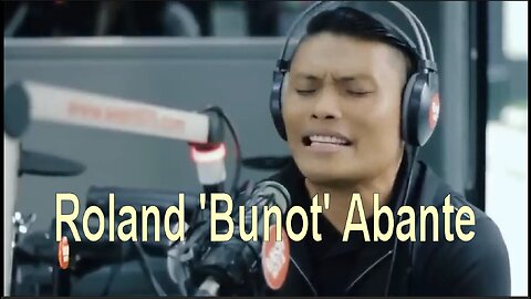 Roland 'Bunot' Abante: A Talented Soulful Singer