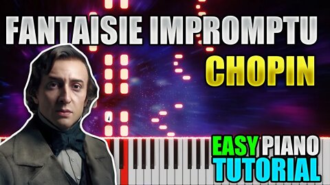 Fantaisie Impromptu Op. 66 - Chopin | Easy Piano Tutorial