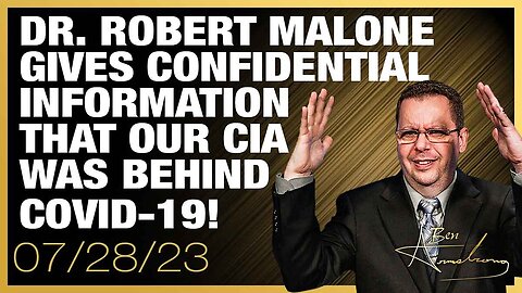 Dr. Robert Malone Gives Confidential Information