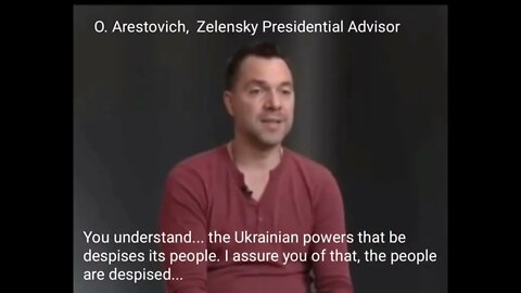 Ukrainians aren't sane people - Zelenskiy advisor