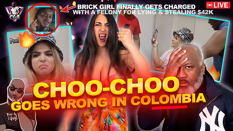 Colombian Woman Gets Pressed After 4 OLD SNIGGLES Try 4-For-1 CHOO CHOO On Her | Brick Lady Charged