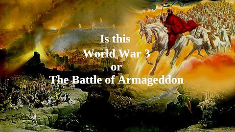Are the Powers that be preparing for WW3 or Armageddon? Hamas vs. Israel
