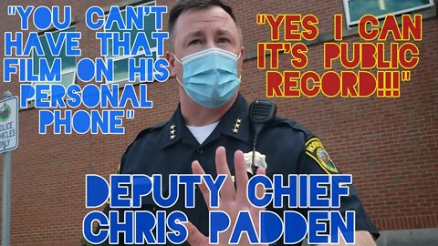 Deputy Chief Doesn't Know Law. Proven With Records Request. Norwood Police Department. Mass.