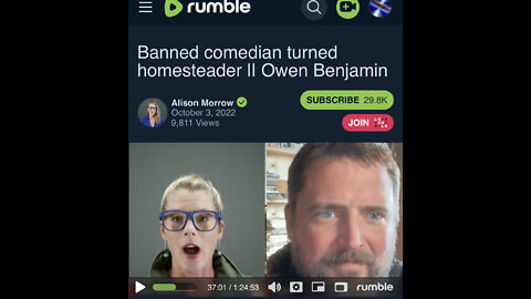 ==Banned comedian unleashes a torrent of Truth Bombs in epic rant==
