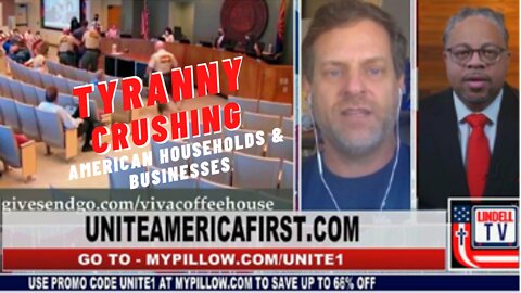 Tyranny Crushing American HouseHolds & Businesses: Guest Kelly Walker Of Viva Coffee House