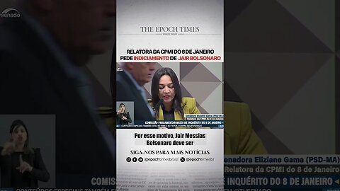 Relatora da CPMI do 8 de janeiro pede indiciamento do ex-presidente Jair Bolsonaro #shorts