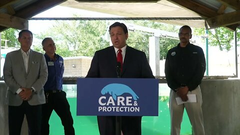 DeSantis Announces $30 Million for Manatee Protection