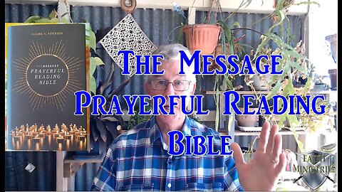 The Message Prayerful Reading Bible