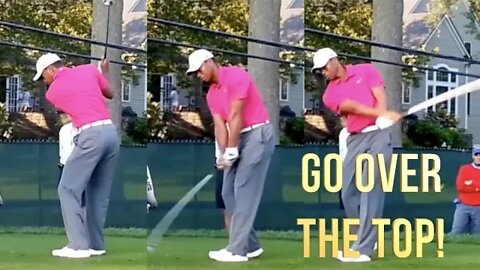 TIGER WOODS / BEN HOGAN Over the Top Miracle Swing Drill