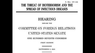 Operation Dark Winter 911 CIA Anthrax Attacks to Event 201 Unnatural Evolution of Omicron