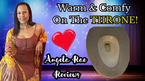 **REVIEW** WARM AND COMFY TOILET SEAT COVER