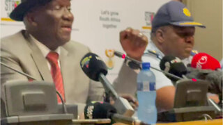 Bheki Cele Brief Media on Kidnapping, Extortion and Transport