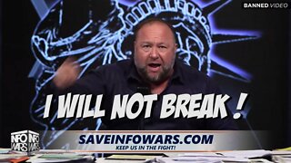 Alex Jones: I WILL NOT BREAK Rant! - 10/12/22