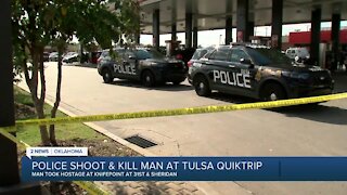 Police Shoot and Kill Man At Tulsa Quiktrip