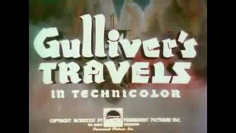 Gulliver’s Travels (1939) Public Domain Data and Reference Links in Description.