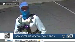 New voter intimidation complaints in Maricopa County