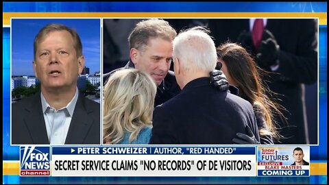 Peter Schweizer: Biden Is Trying To Hide Who He Has Met With