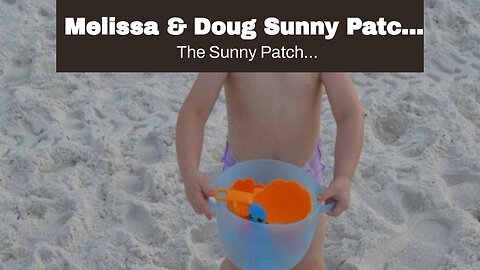 Melissa & Doug Sunny Patch Seaside Sidekicks Sand Baking Play Set