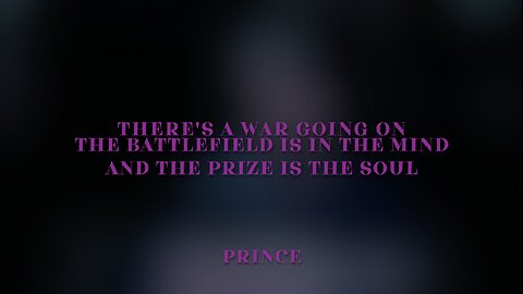 THE PRIZE IS THE SOUL - PRINCE
